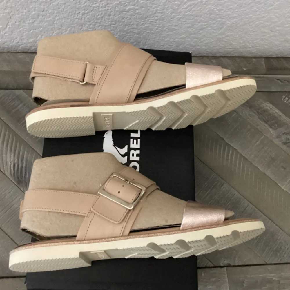 SOREL Ella III Slingback Sandals, size 9